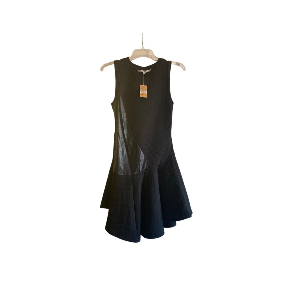 BNWT Rachel Roy Leather Detail Dress